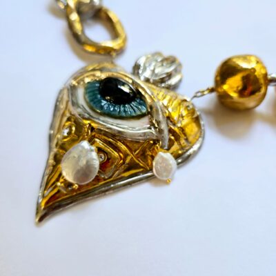 NASZYJNIK - GOLDEN HEART - Sprzedany