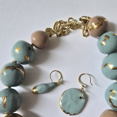 BUBBLES - Misty gold