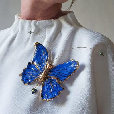 Papillon Bleu Impérial